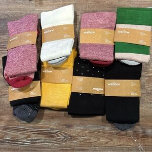 Wellow Large Wide Calf Premium Compression Socks 3 Pair